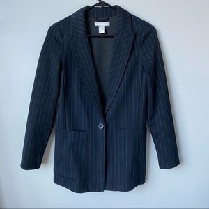 H&M Striped Blazer